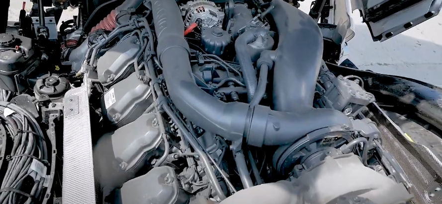 Тягач Scania 650S V8